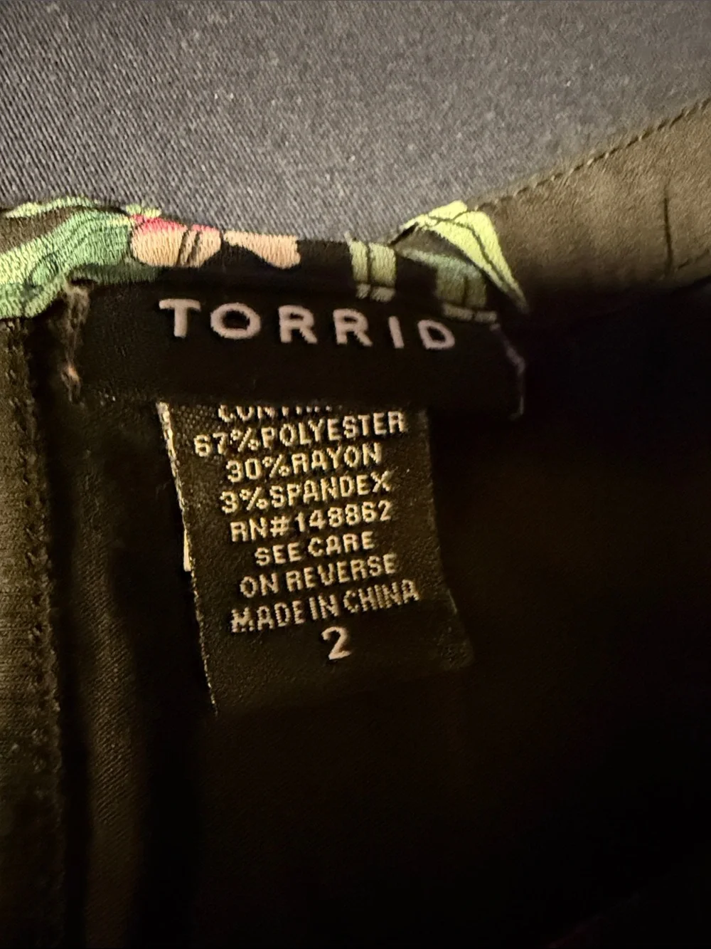 torrid feminine line